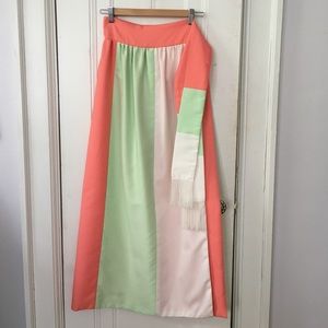 Vintage wrap skirt
